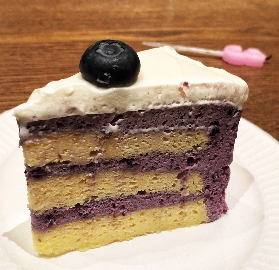 蓝莓慕斯轻乳酪蛋糕