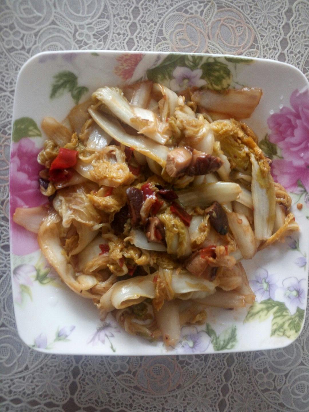 干煸娃娃菜（减肥食谱）