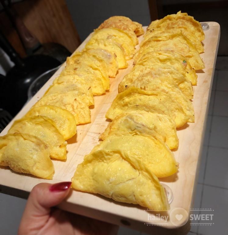 堂妈教你做美味蛋饺