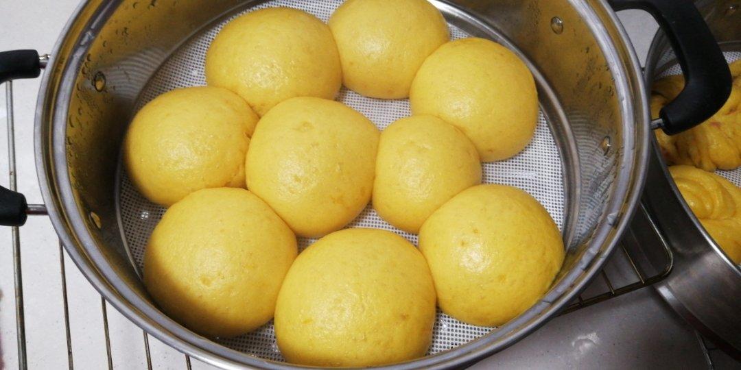 新手也可以--详解如何做出人见人爱、金黄的南瓜馒头