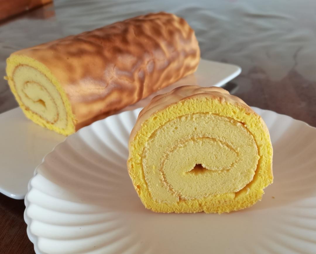 学好虎皮蛋糕卷‼️记住5秒消失法（小视频食谱）