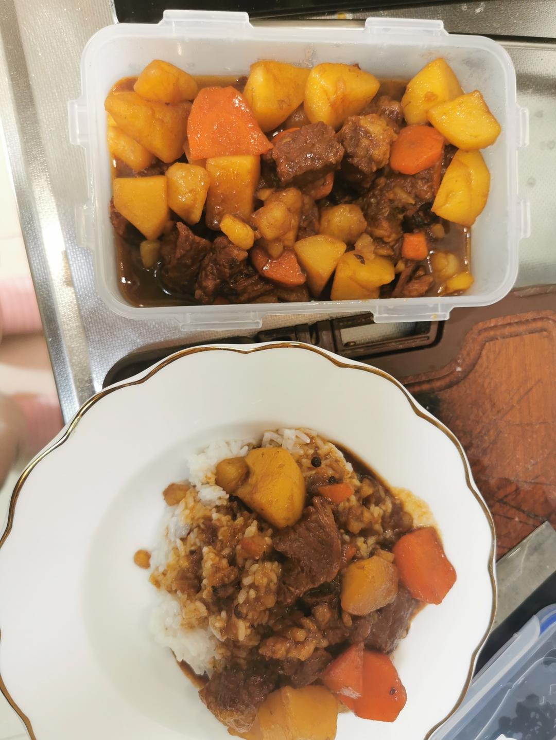 土豆炖牛肉-家常好吃快手！