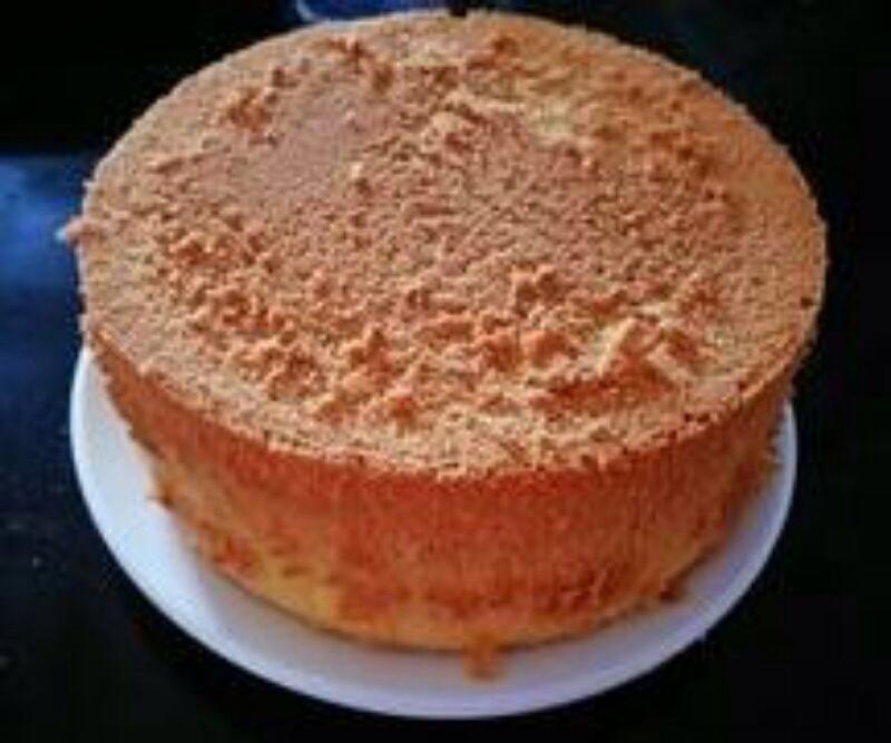 蛋糕的做法（8寸戚风蛋糕）