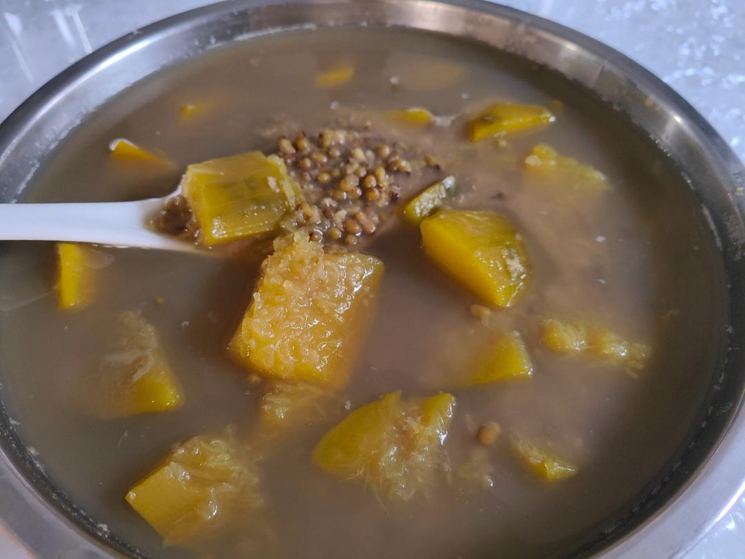 绿豆南瓜汤