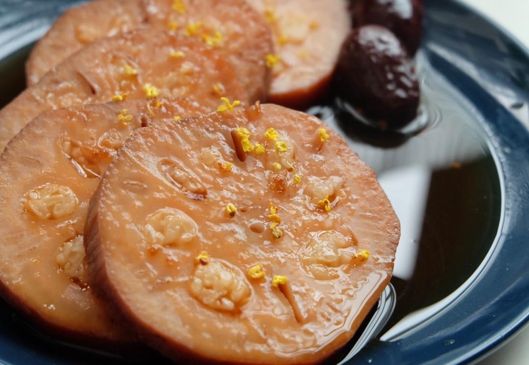 堂妈教你做桂花糯米藕