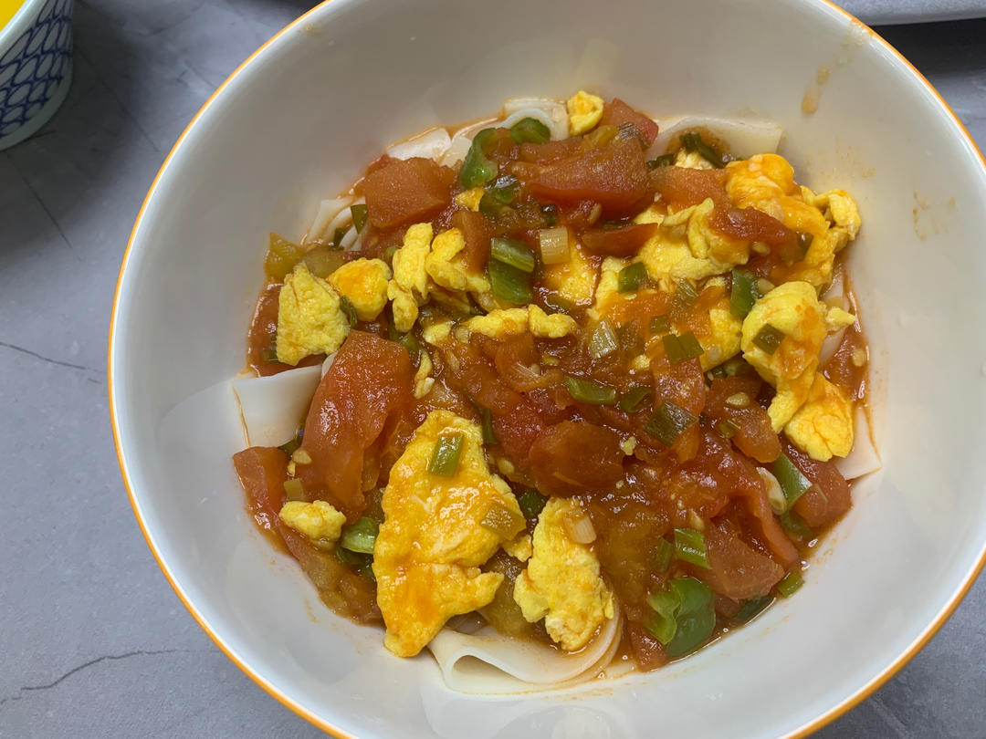 番茄鸡蛋打卤面