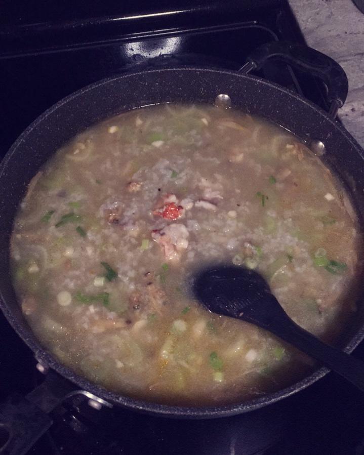 龙虾汤泡饭