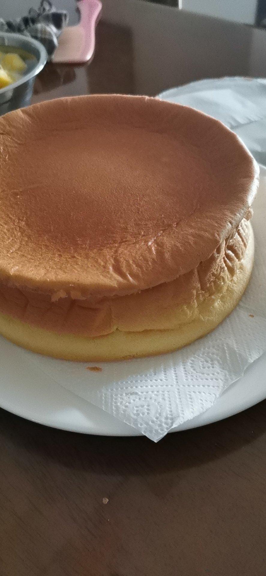 超柔软6寸戚风蛋糕(附8寸配方)零失败 超详细‼️含操作视频