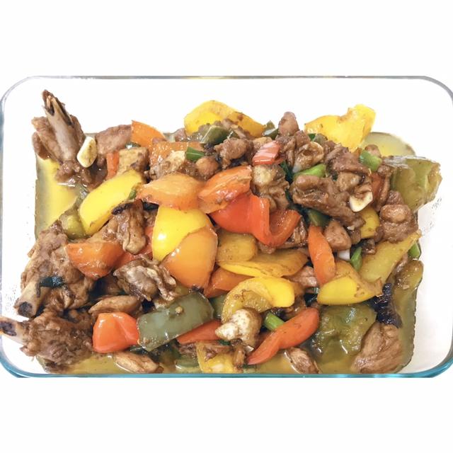 三色酱香辣子鸡