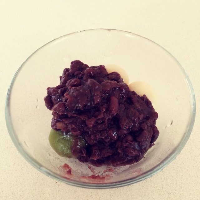 日式茶点_白玉团子红豆沙