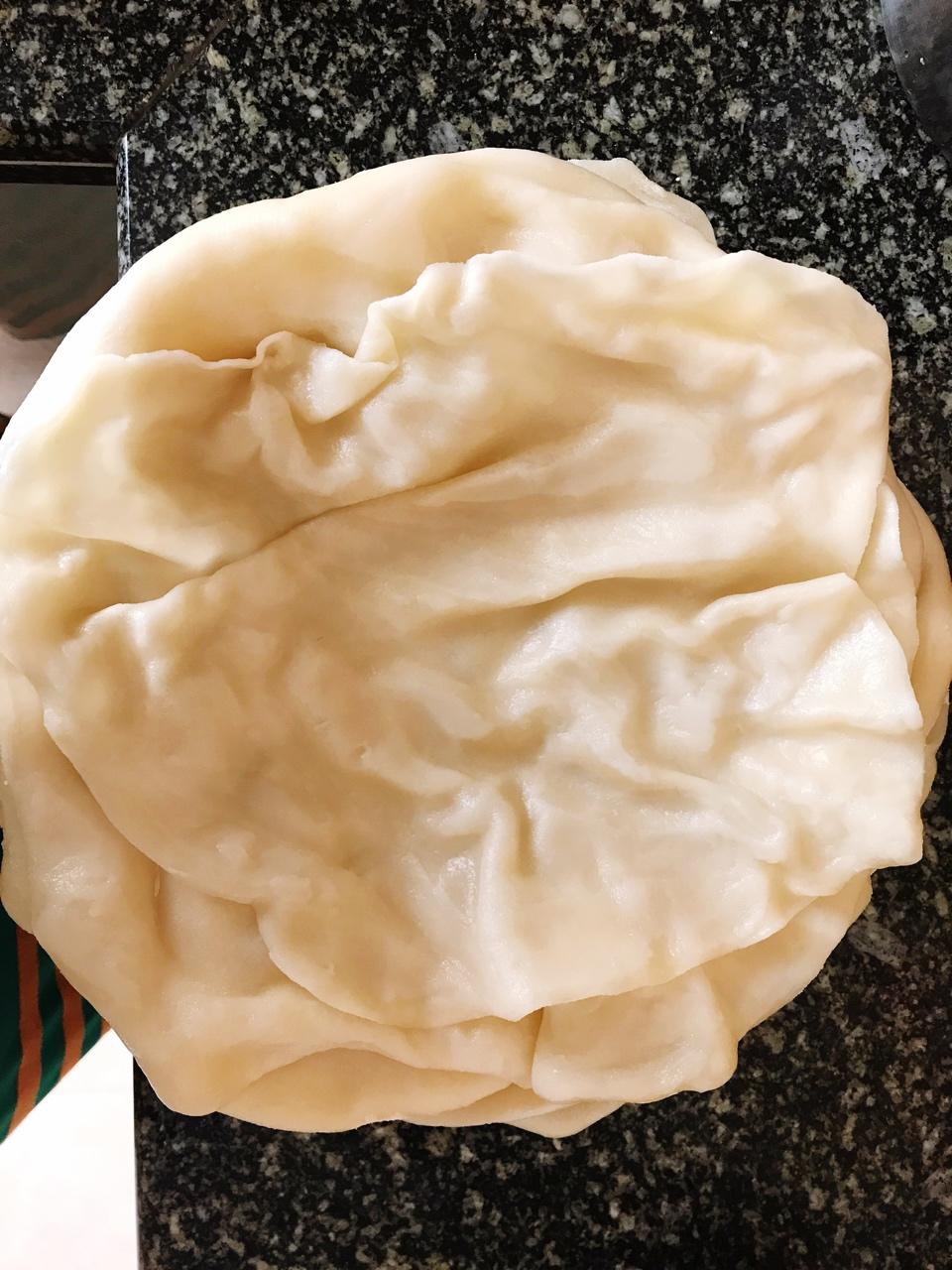 荷叶饼，水单饼