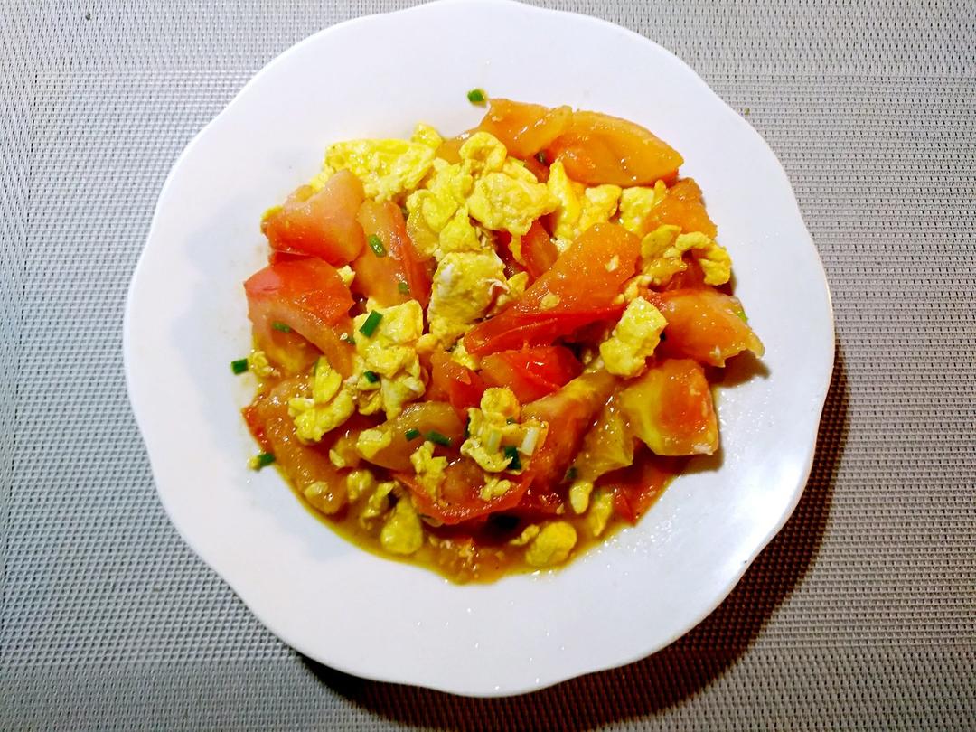 西红柿炒鸡蛋
