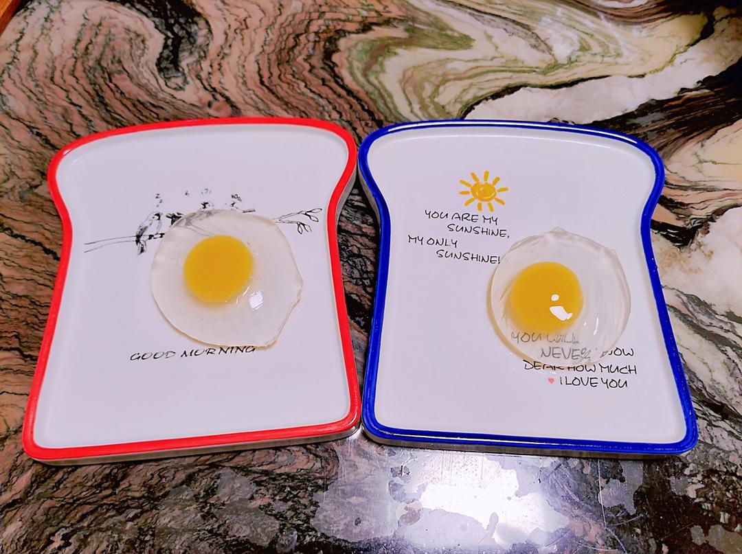 以假乱真的荷包蛋，居然是用芒果做的，超赞