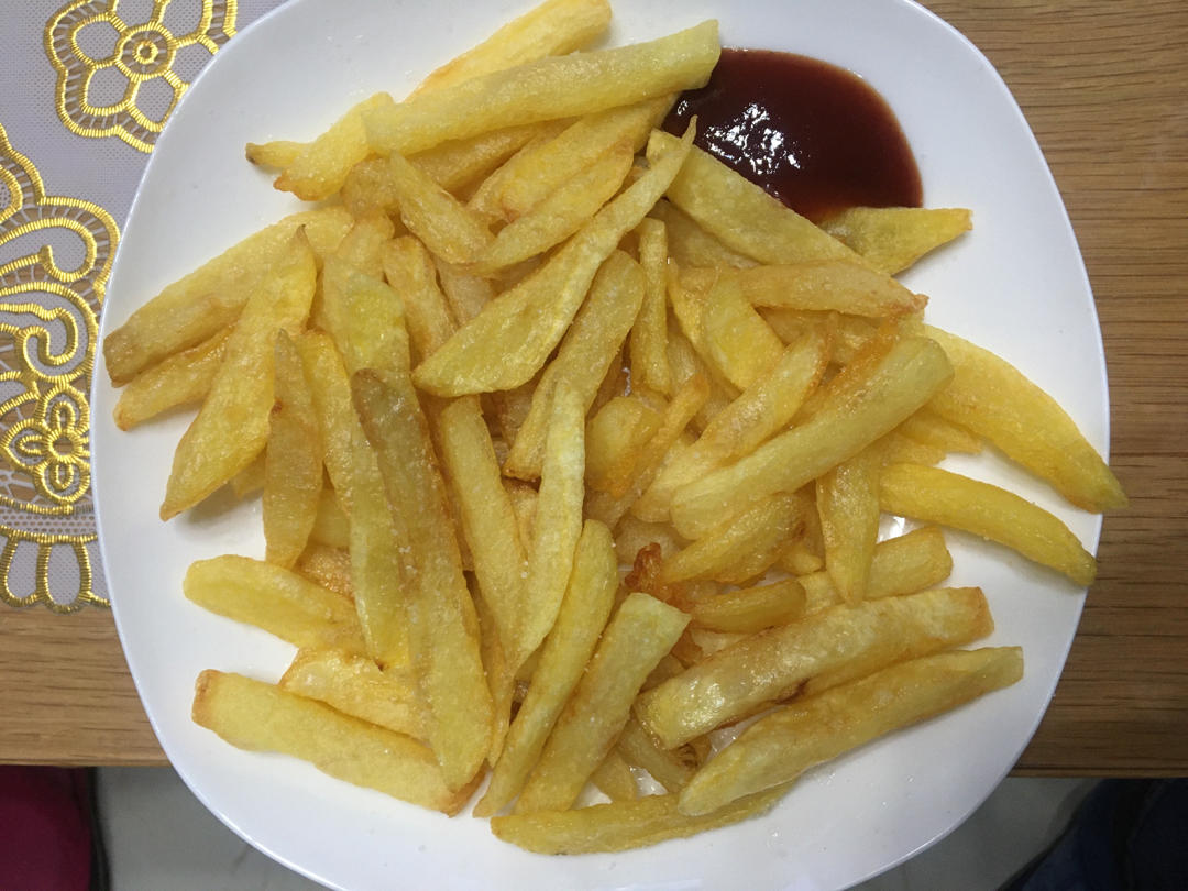 潇洒如云2020做的完美复制肯德基 麦当劳炸薯条