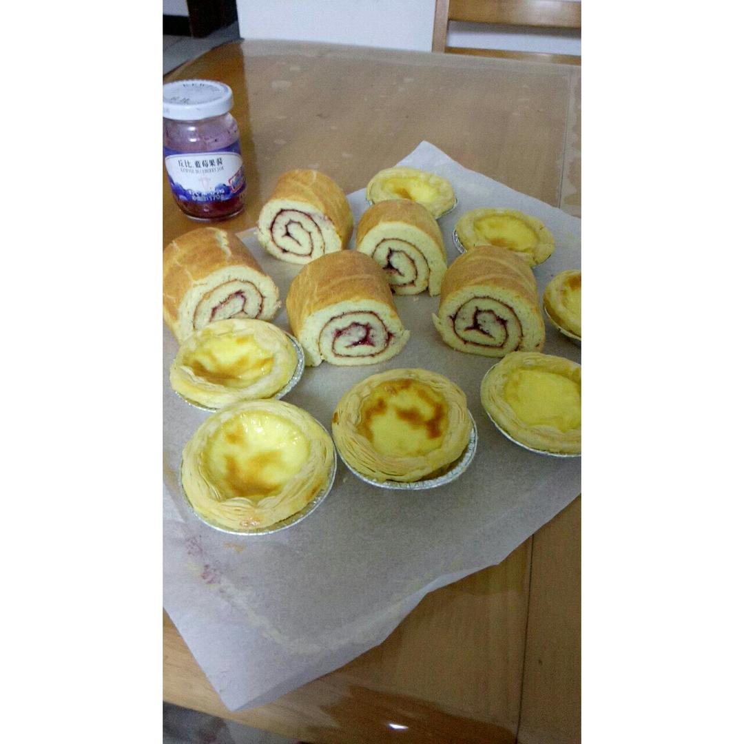 原味蛋糕卷(后蛋法)