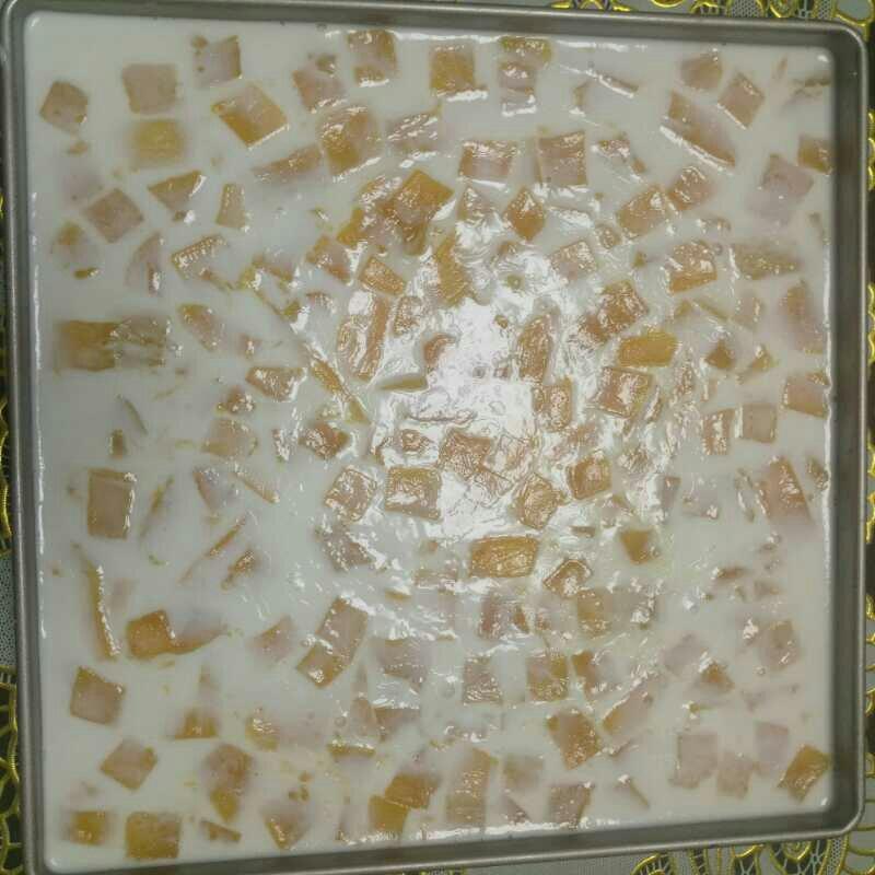 芒果椰汁糕