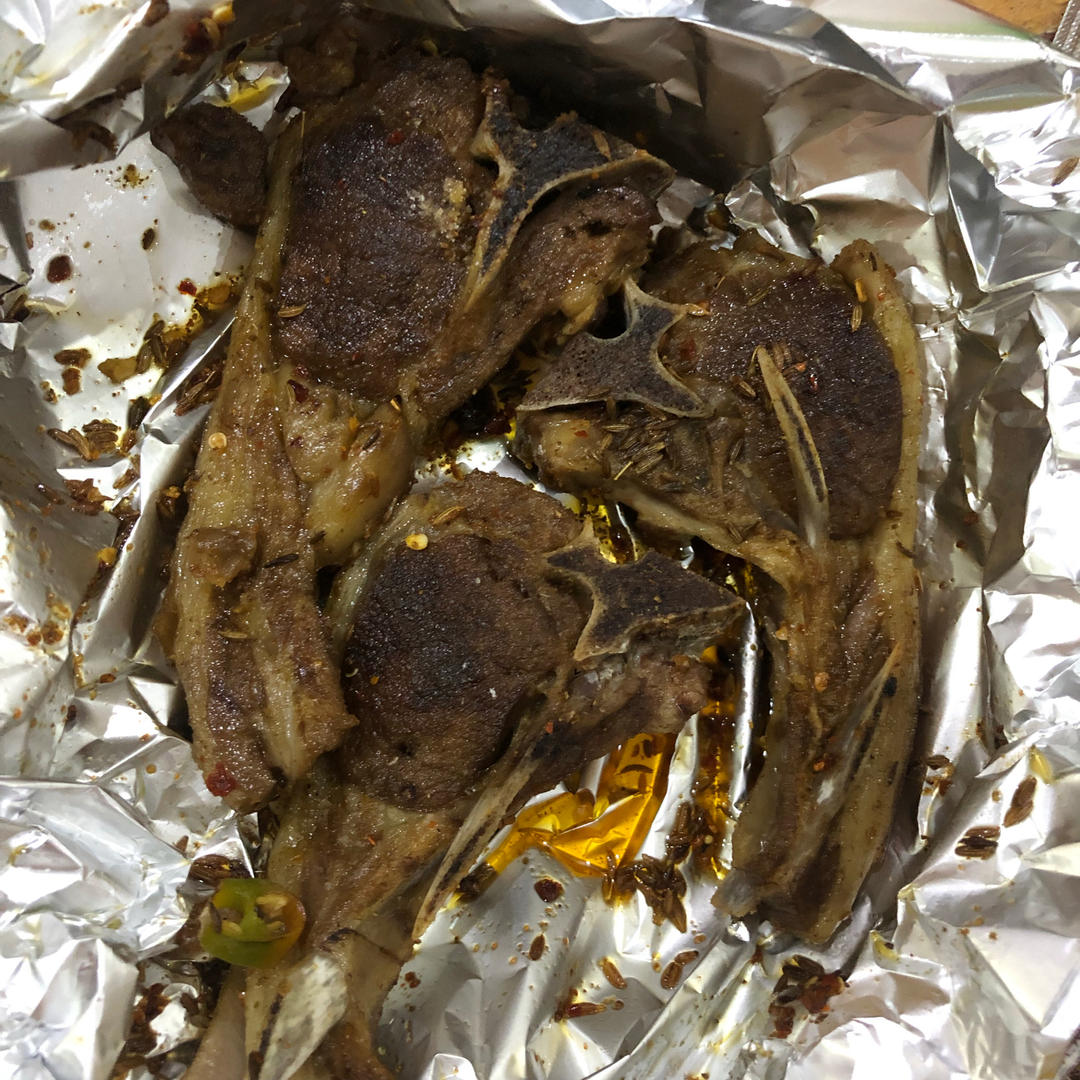 孜然烤羊排