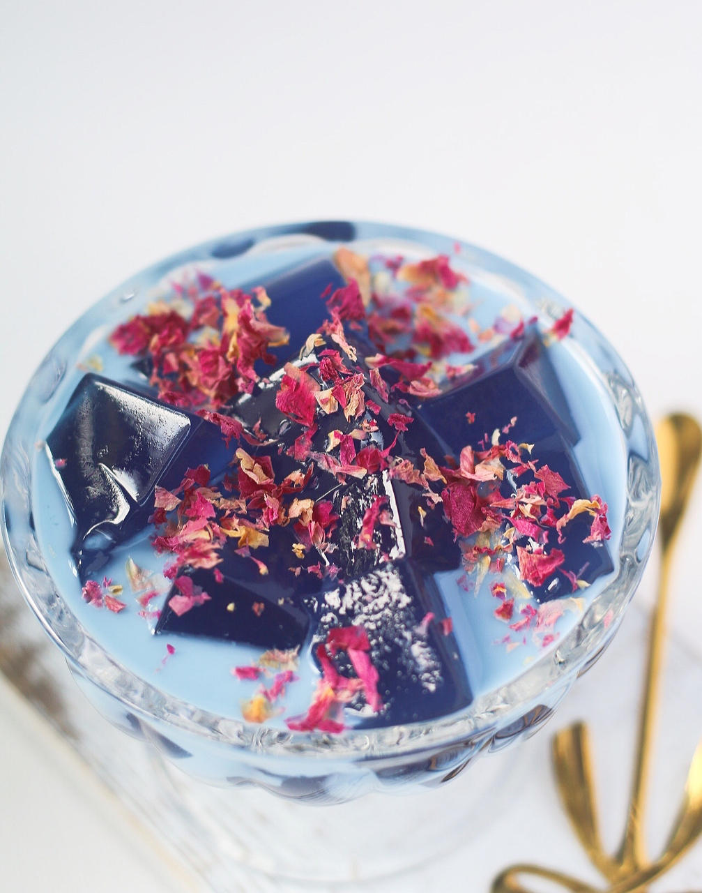 星空冰粉🌃（蝶豆花）