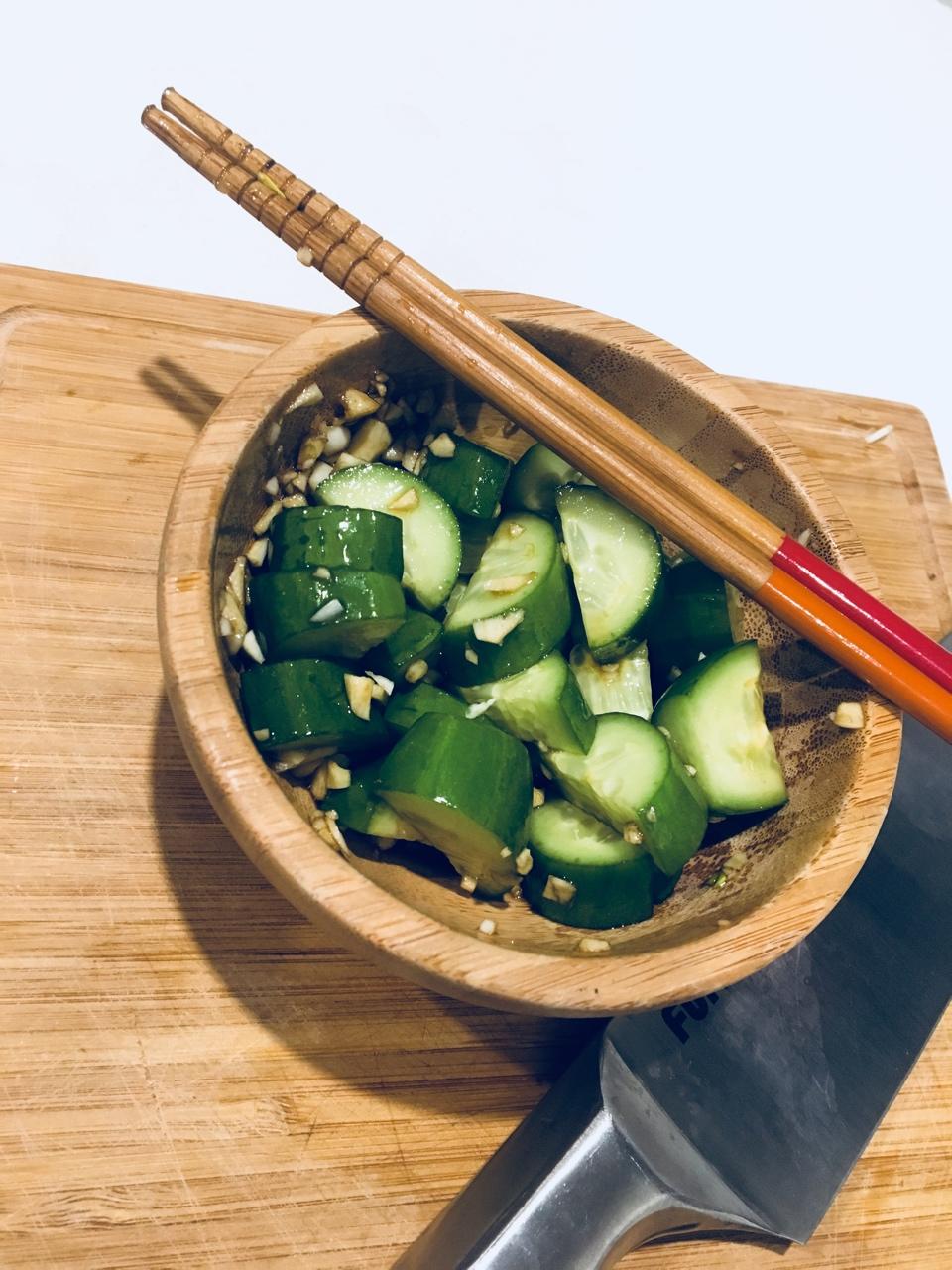 国民凉菜——拍黄瓜