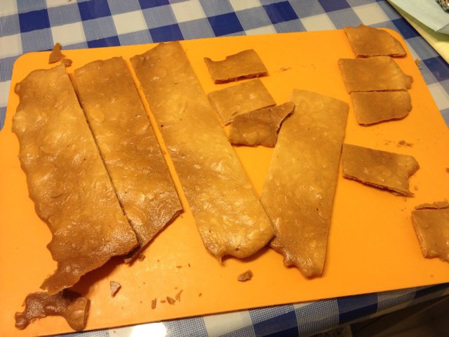 蛋白薄脆饼