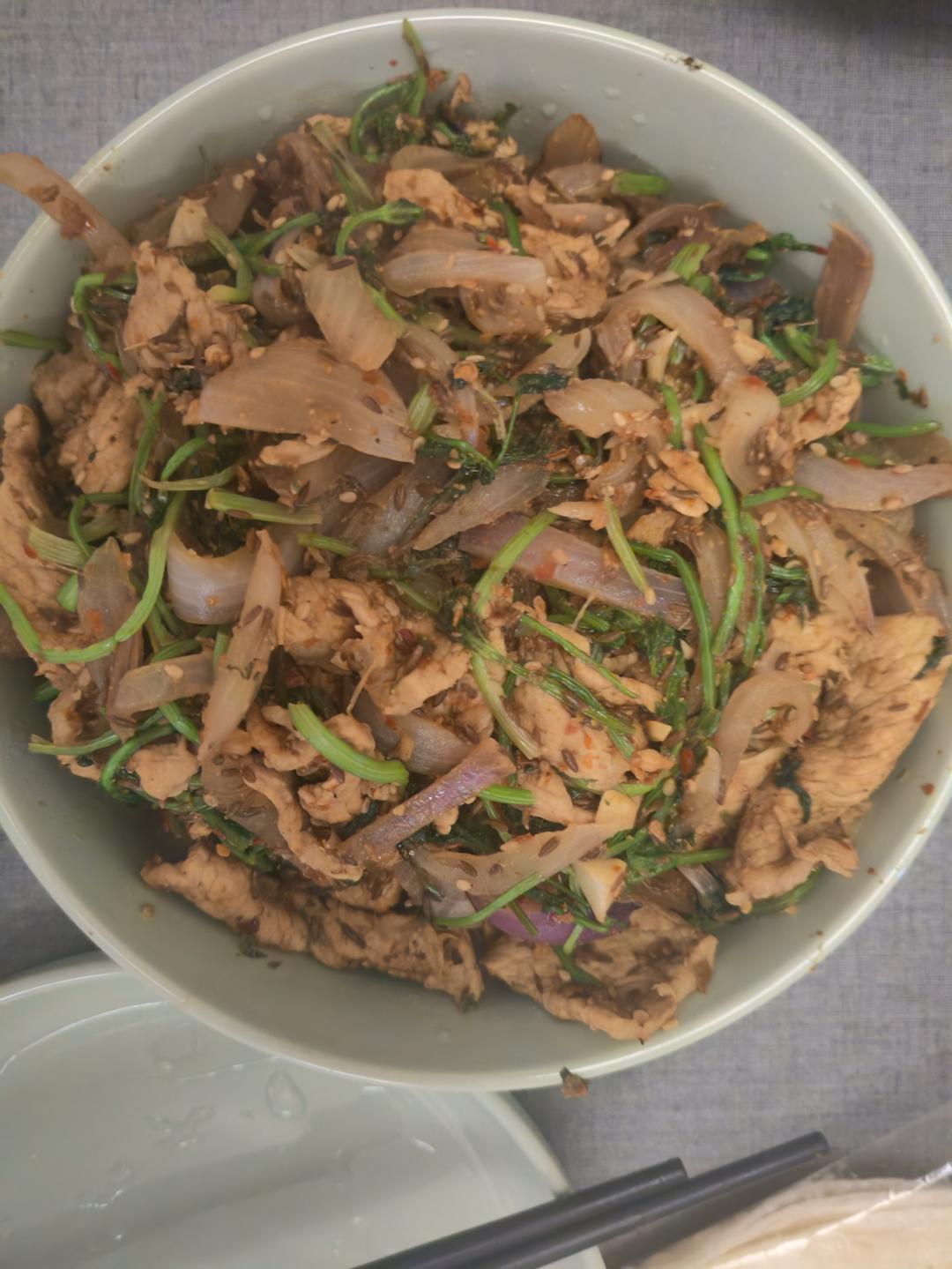 孜然肉片