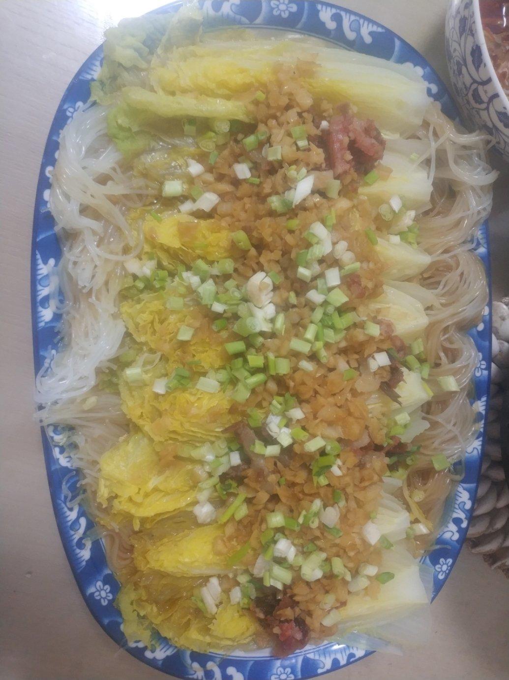 蒜蓉粉丝蒸娃娃菜