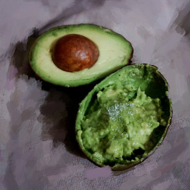 白糖拌牛油果（牛油果冰淇淋）