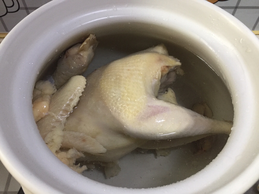 冬虫夏草炖鸡汤的做法 步骤5