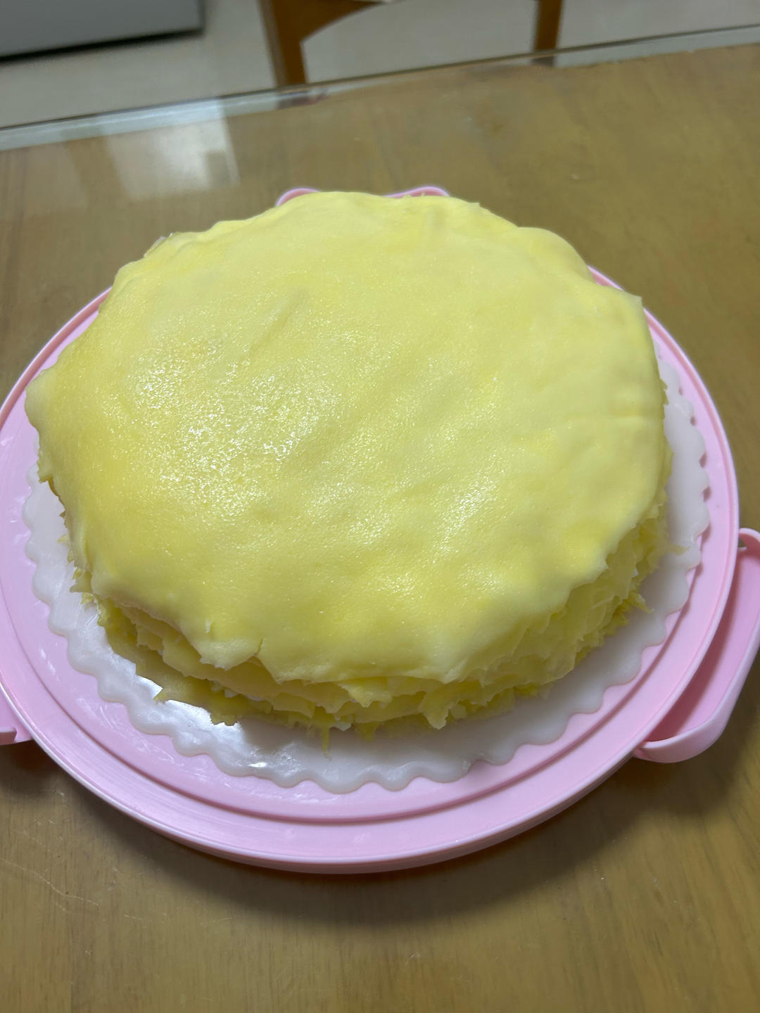 榴莲千层（超软糯蛋皮配方٩( ᐛ )و