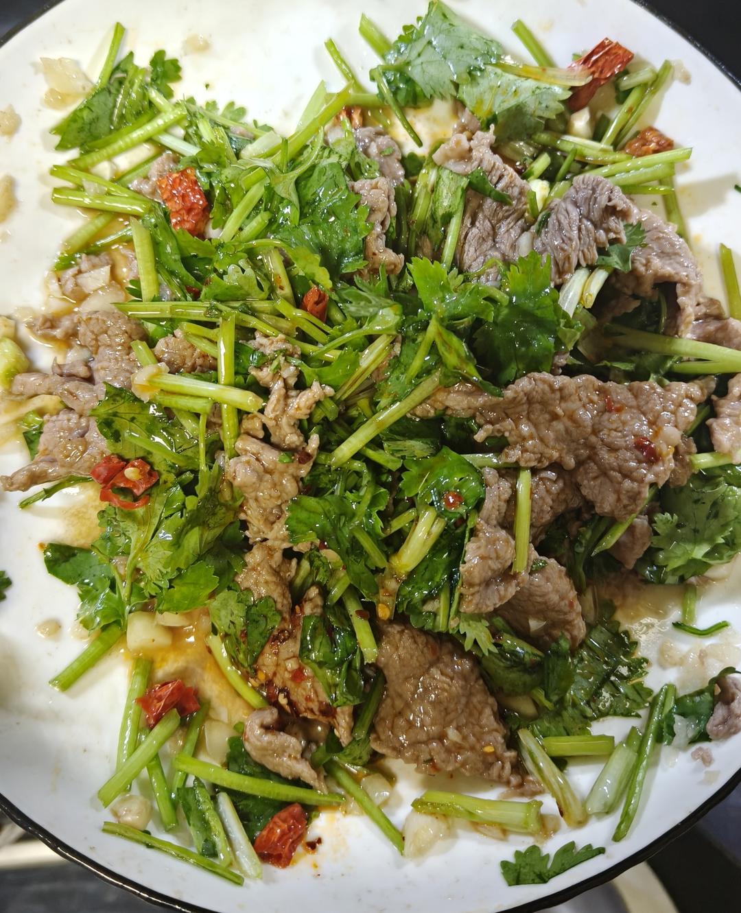 丈母娘吃了都夸的凉拌香菜牛肉
