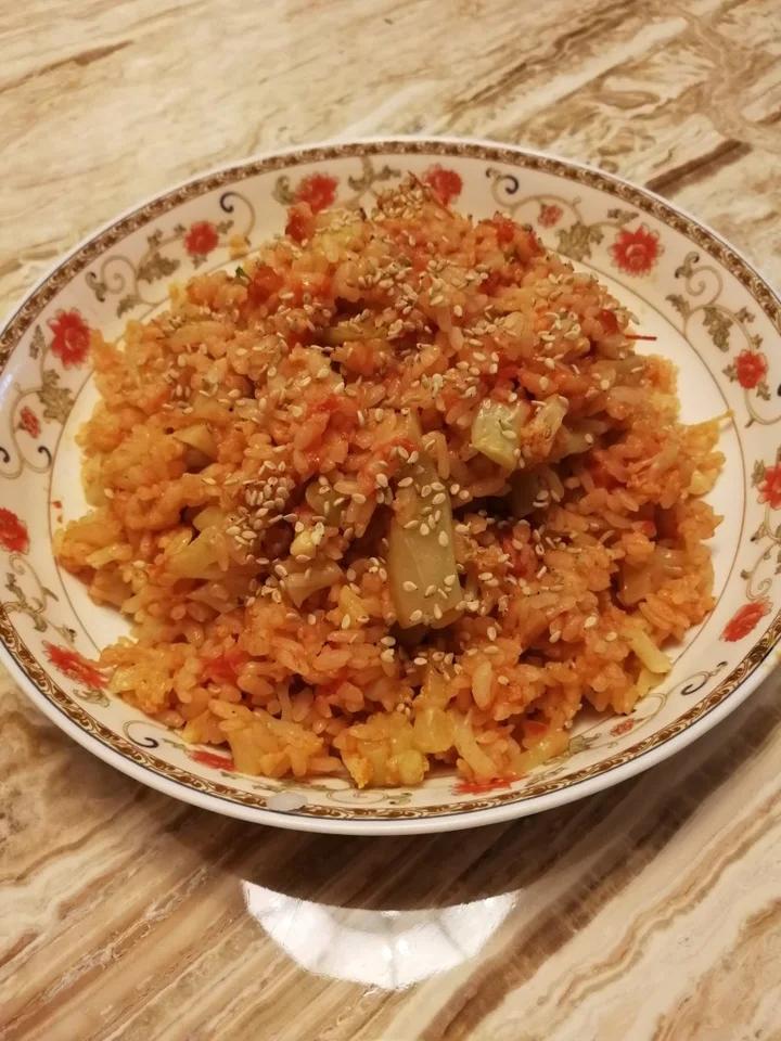 茄汁花菜烩饭