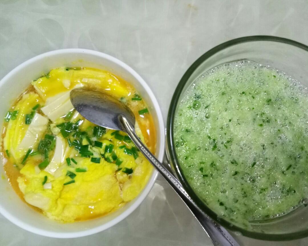 微波鸡蛋豆腐的做法