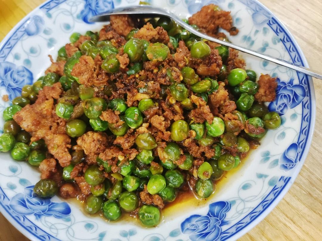 超下饭的豌豆肉沫