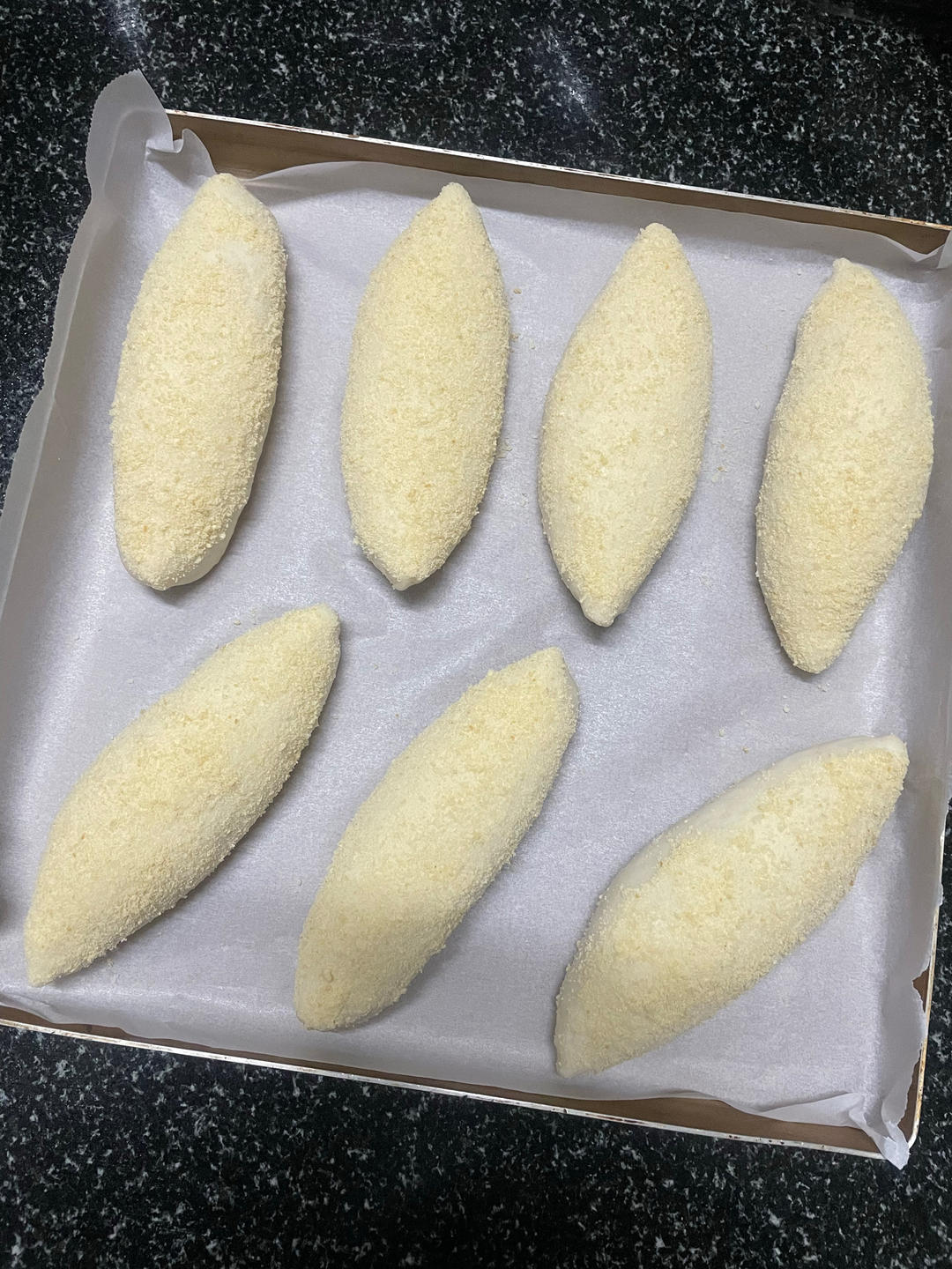 芝士新奥尔良鸡肉软欧包