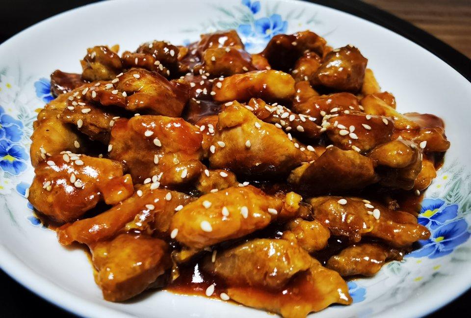 糖醋里脊【鸡胸肉版】，酸甜开胃，好吃到舔盘