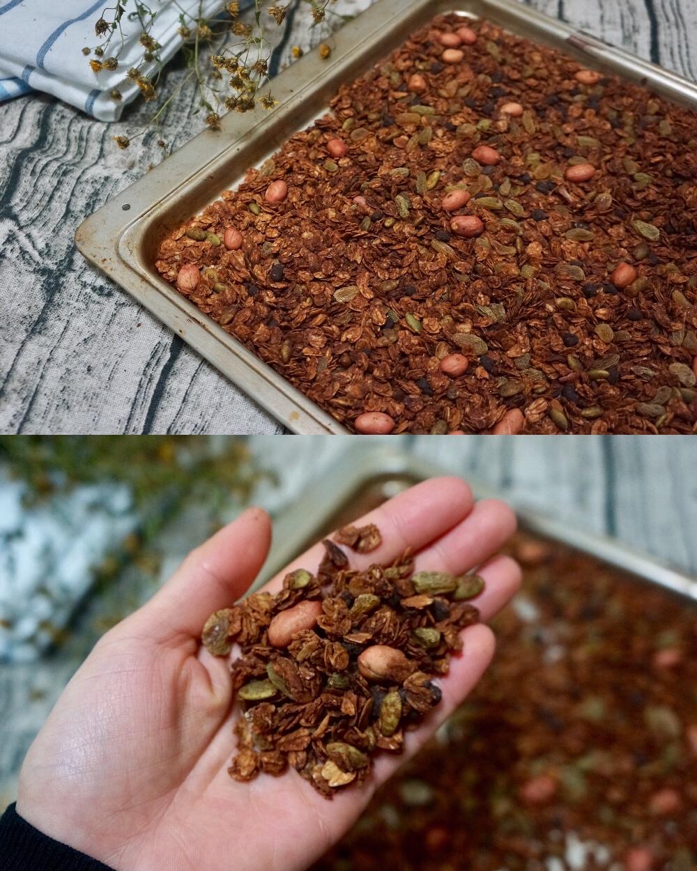 巧克力早餐麦片丨健康·零食