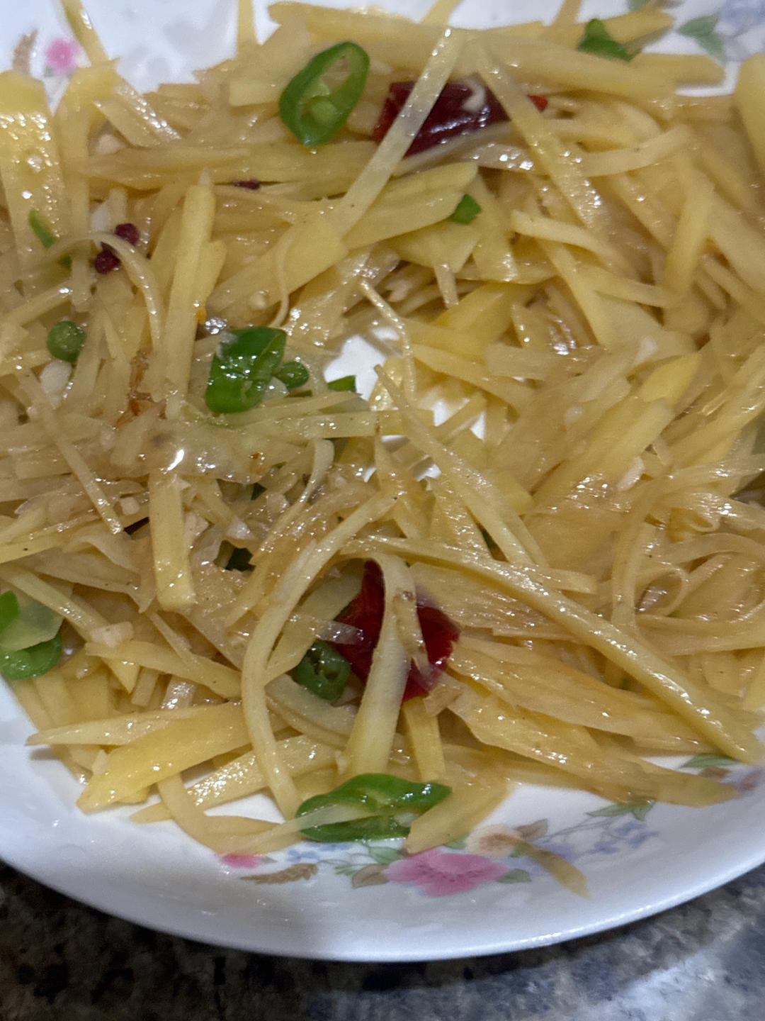 青椒土豆丝