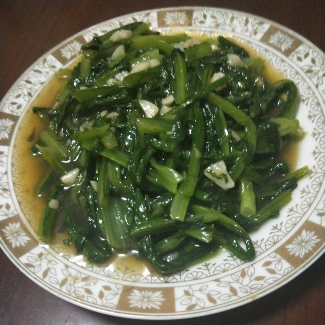 蒜蓉油麦菜（蚝油）