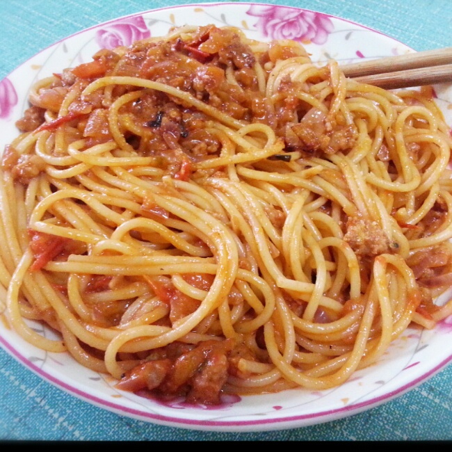 番茄肉酱意面