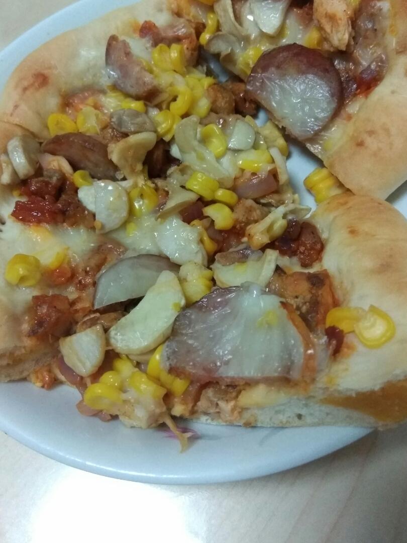 原香烧烤鸡肉比萨