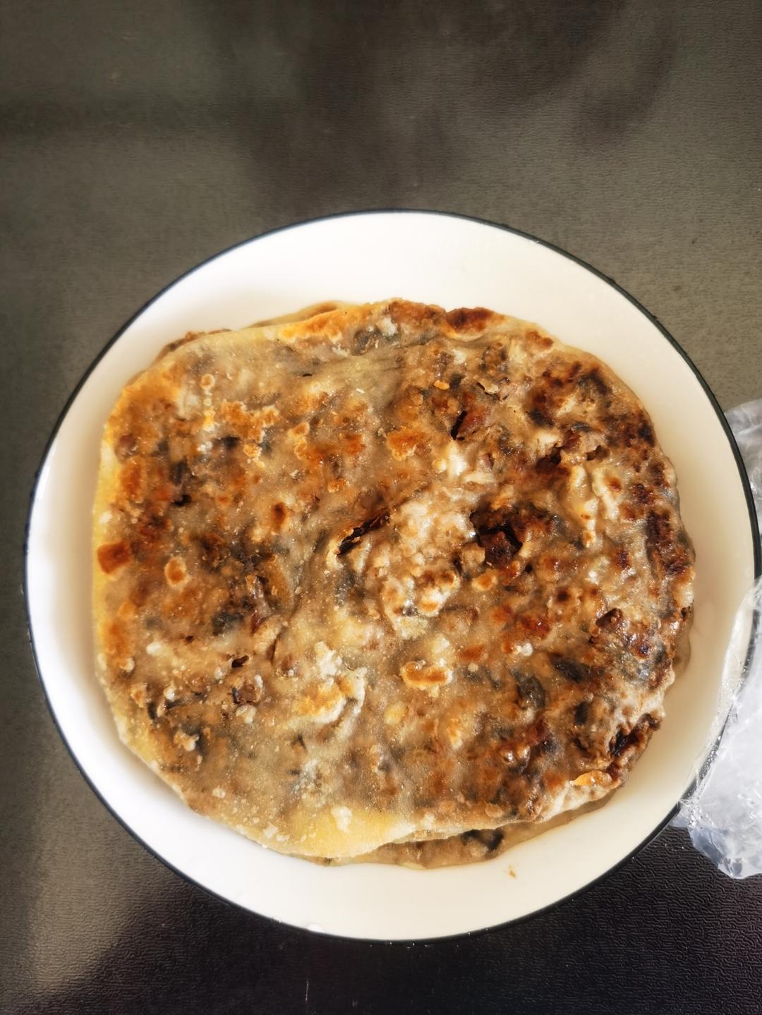 宅家16天—梅菜干肉饼，心神舒畅
