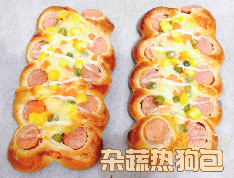 肉松热狗包