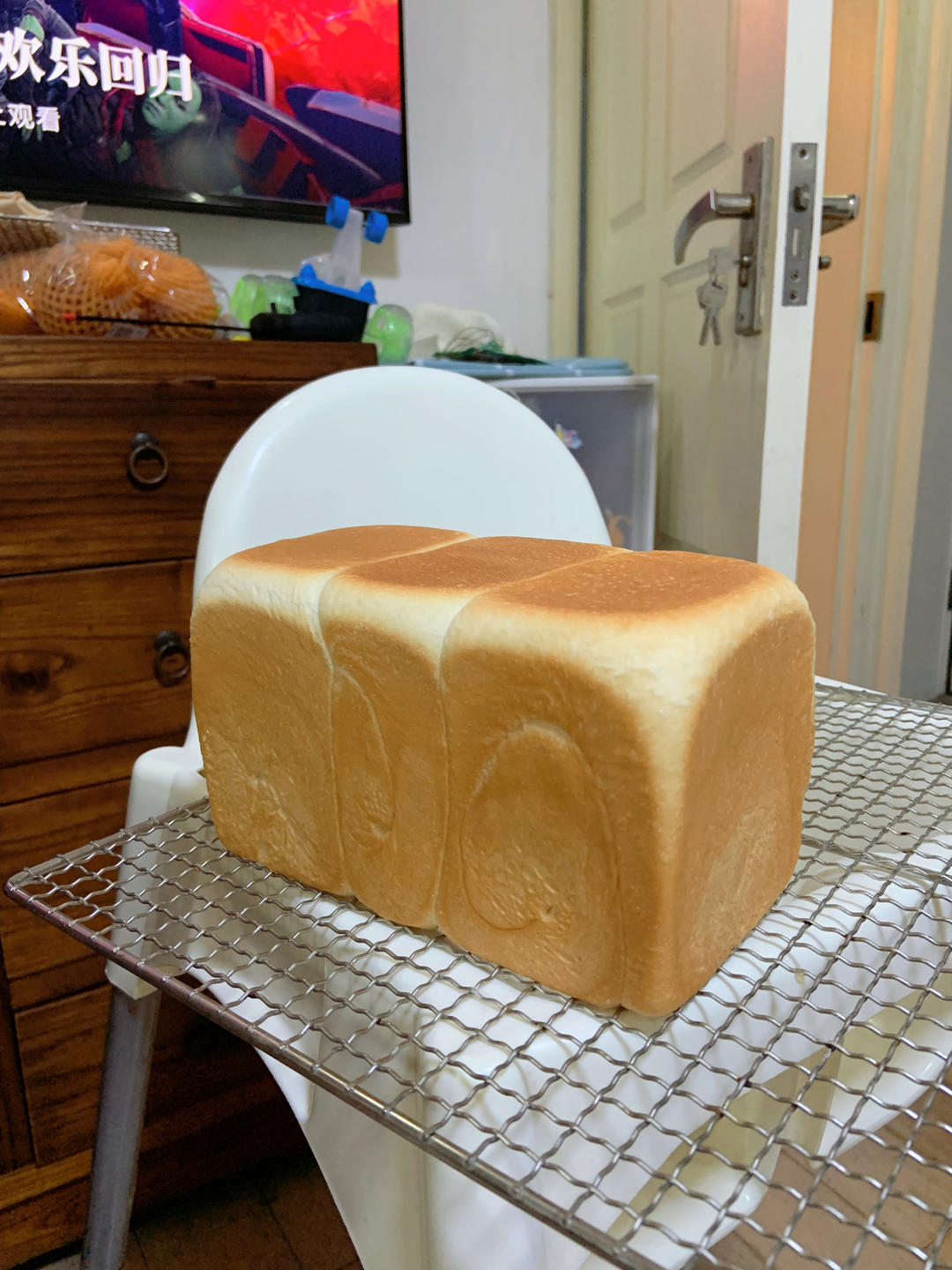奶香吐司🍞一次发酵