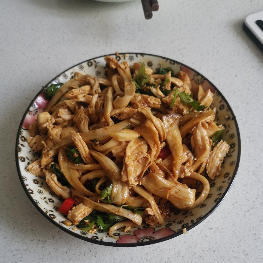 鸡胸肉这样做巨好吃❗️凉拌鸡丝😋低脂高蛋白