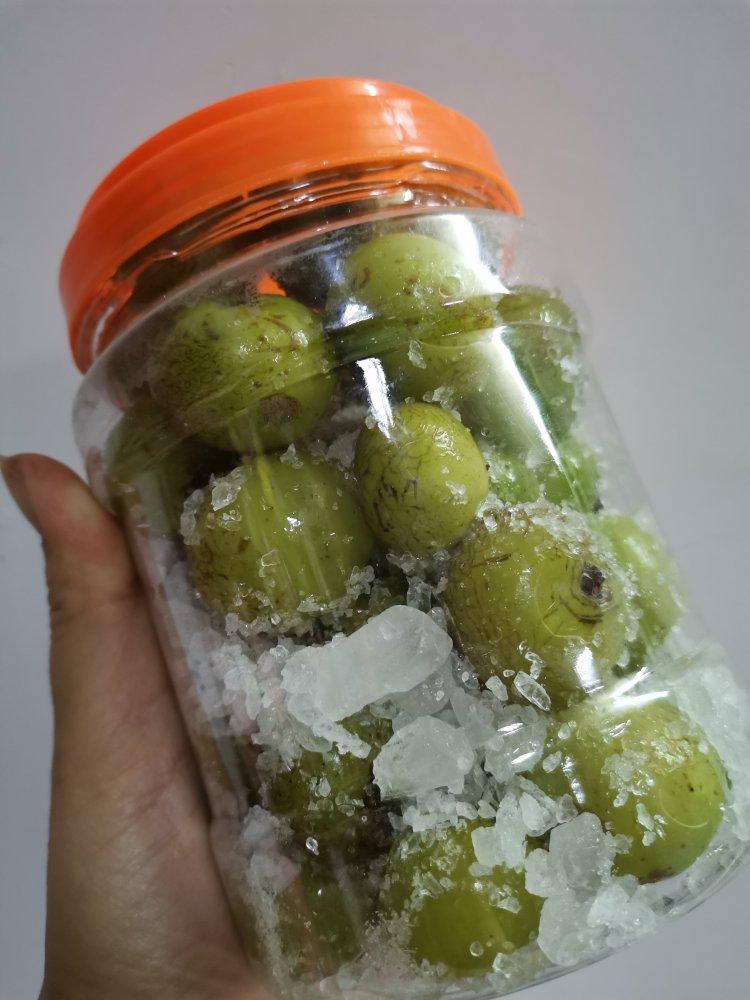 非常滋润的冰糖油柑