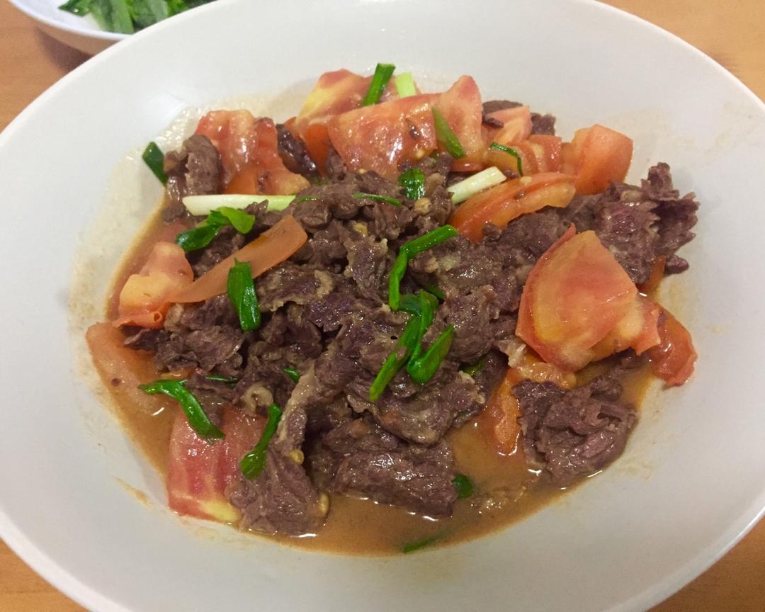 番茄牛肉的做法