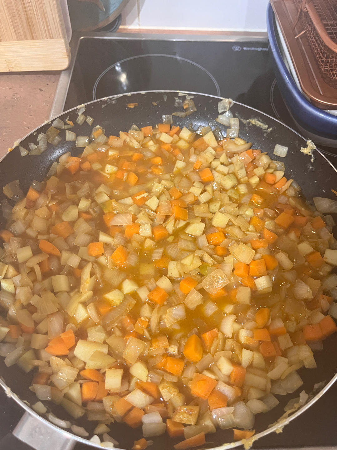 香香的咖喱印度米炒饭