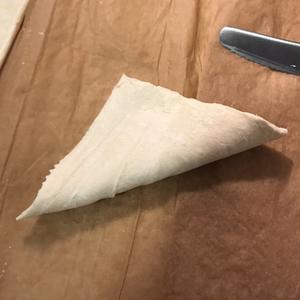 [油預警🚨] Puff Pastry‘s N種可能 葡式蛋撻(快手撻皮無糖無奶油/椰奶麻糬)&風車酥丹麥酥&Twists扭扭酥條麻花&巧克力蝴蝶酥&堅果/紅豆千層酥一口酥&棗泥豆沙酥餅&紅豆麻薯酥&紅豆麻糬千層派&水果/蔬菜/海鮮千層酥皮蛋塔[素Veg✅]的做法 步骤48