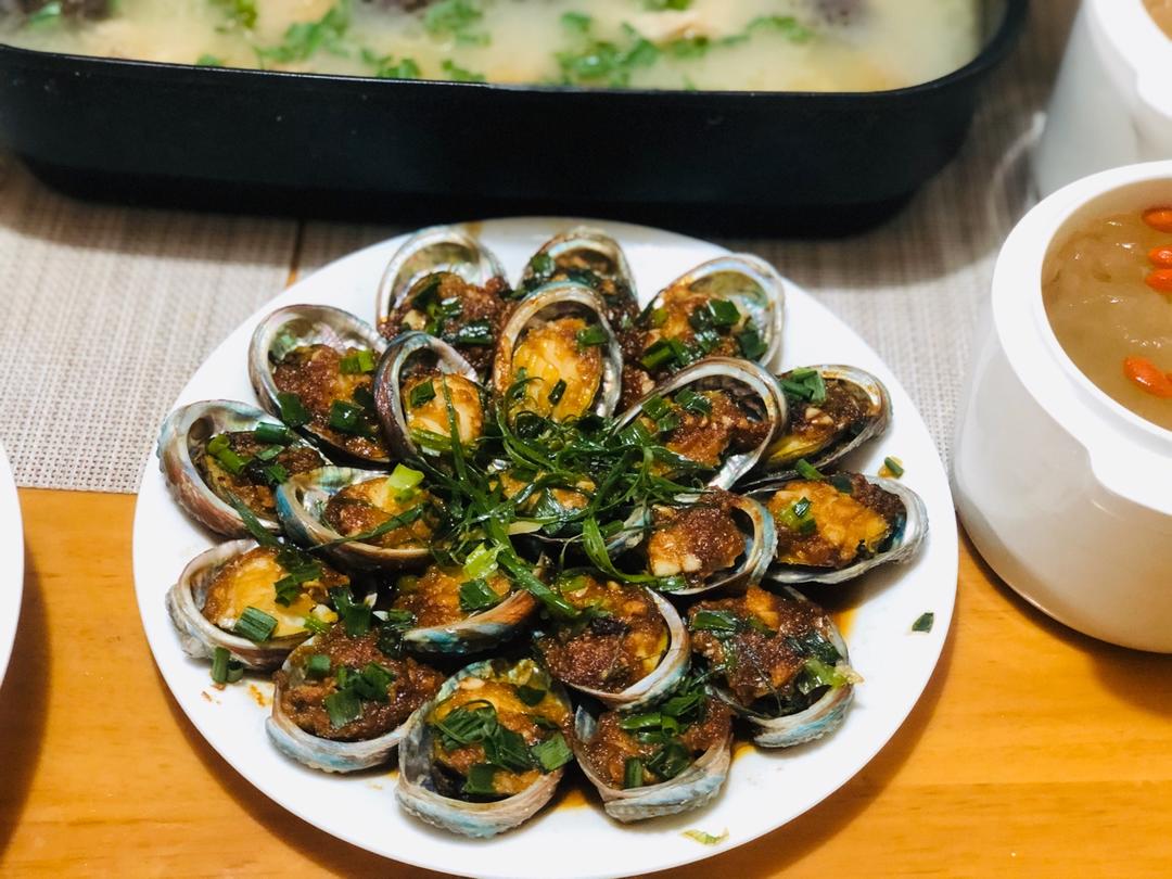 葱油鲍鱼