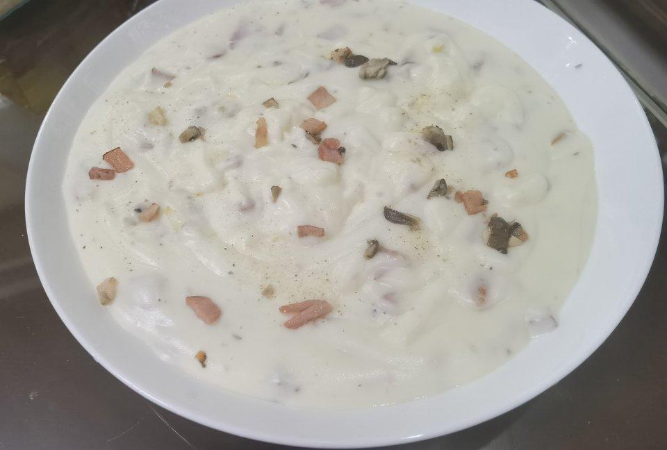 奶油蘑菇汤（完美比例版）